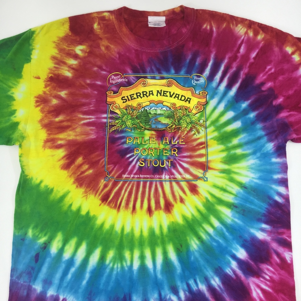 TIE-DYE SIERRA NEVADA T-SHIRT